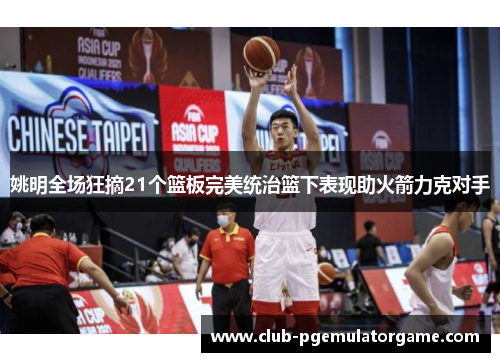 姚明全场狂摘21个篮板完美统治篮下表现助火箭力克对手
